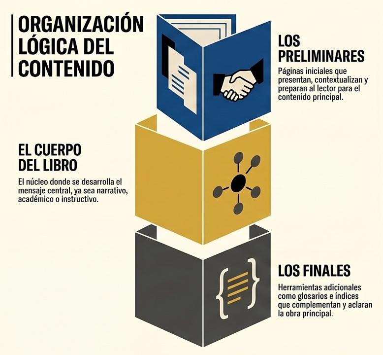 organizacion de un libro